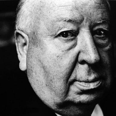Alfred Hitchcock by Jack Mitchell