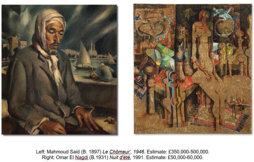 Seminal Work From World’s Most Valuable Arab Artist Comes To Bonhams