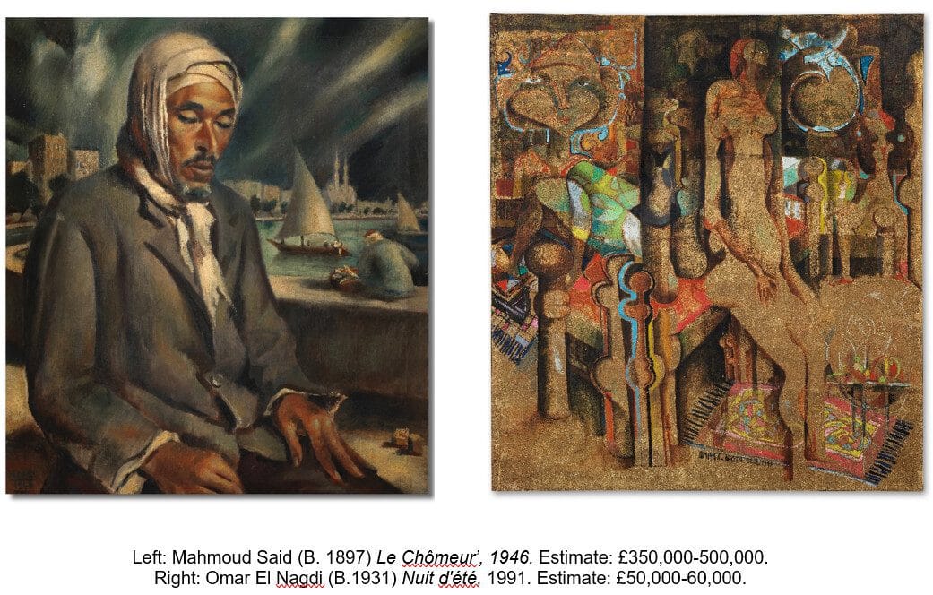 Seminal Work From World’s Most Valuable Arab Artist Comes To Bonhams