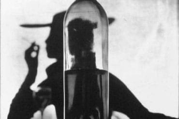 Irving Penn, Girl Behind Bottle (Jean Patchett), 1949 © The Irving Penn Foundation, courtesy of Pace Gallery