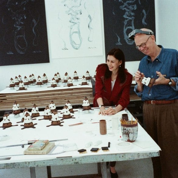 Claes Oldenburg and Coosje van Bruggen © 1990 Sidney B. Felsen