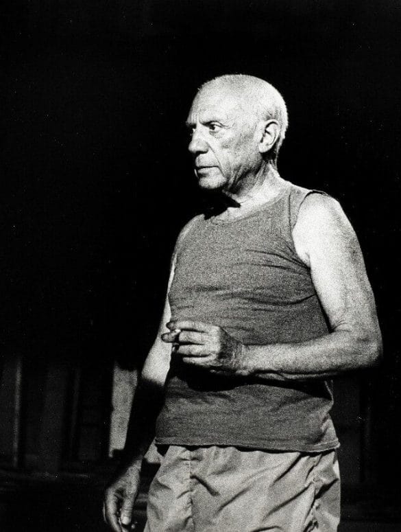 André Villers (1930-2016), Picasso with cigarette, 1955. Estimate: £1,500 - 2,500.