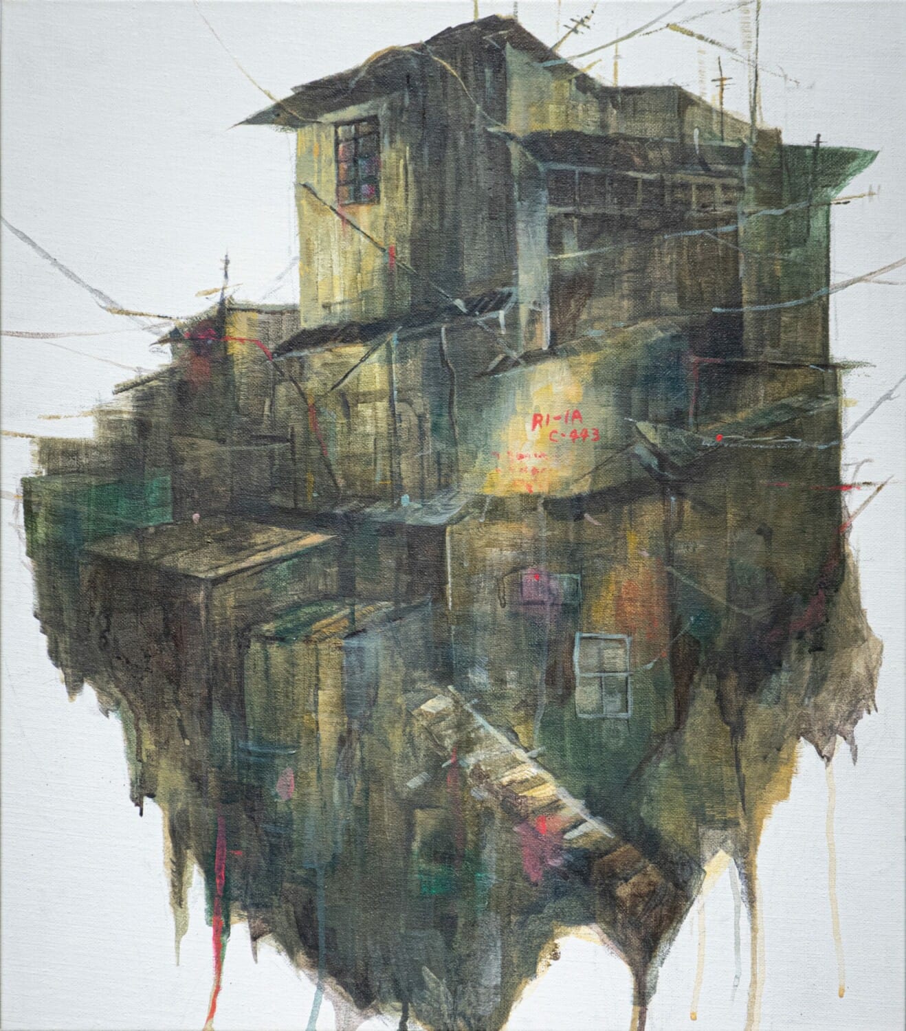 Elaine Chiu, Cha Kwo Ling Village ????, 2021, Acrylic on canvas, 61 by 53.5cm