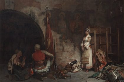 La Captive by Théodore Ralli. Sold for €375,313.