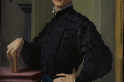 Bronzino (Agnolo di Cosimo di Mariano) (Italian, Monticelli 1503–1572 Florence). Portrait of a Young Man, 1530s. Oil on wood, 37 5/8 x 29 1/2 in. (95.6 x 74.9 cm). The Metropolitan Museum of Art, H. O. Havemeyer Collection, Bequest of Mrs. H. O. Havemeyer, 1929 (29.100.16)
