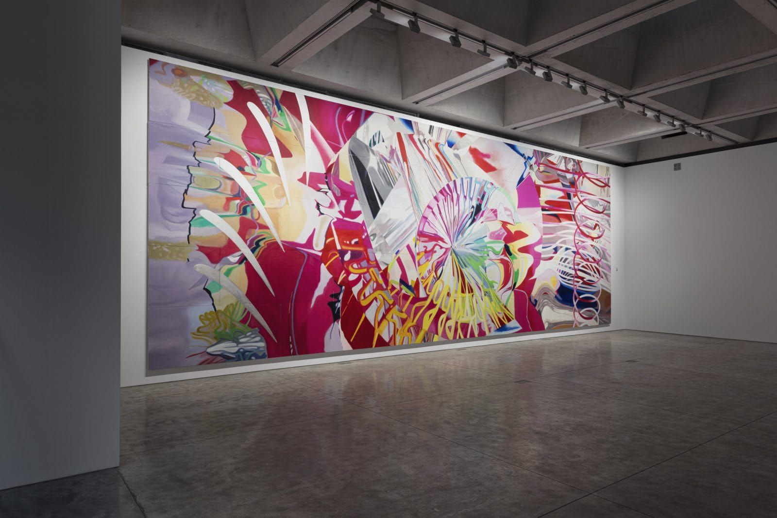 Installation of Two Paintings at Kasmin, 2019 © 2021 James Rosenquist, Inc. / Licensed by Artists Rights Society (ARS), NY. Used by permission. All rights reserved. Photography by Christopher Stach.
