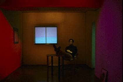 Andro Wekua, 'By the Window' (video still), 2008. Single channel, projection, 16mm transferred to Blue Ray Disc, 8:30 min, sound, color; soundtrack by Felix Profos © Andro Wekua; courtesy the artist and Gladstone Gallery, New York & Brussels