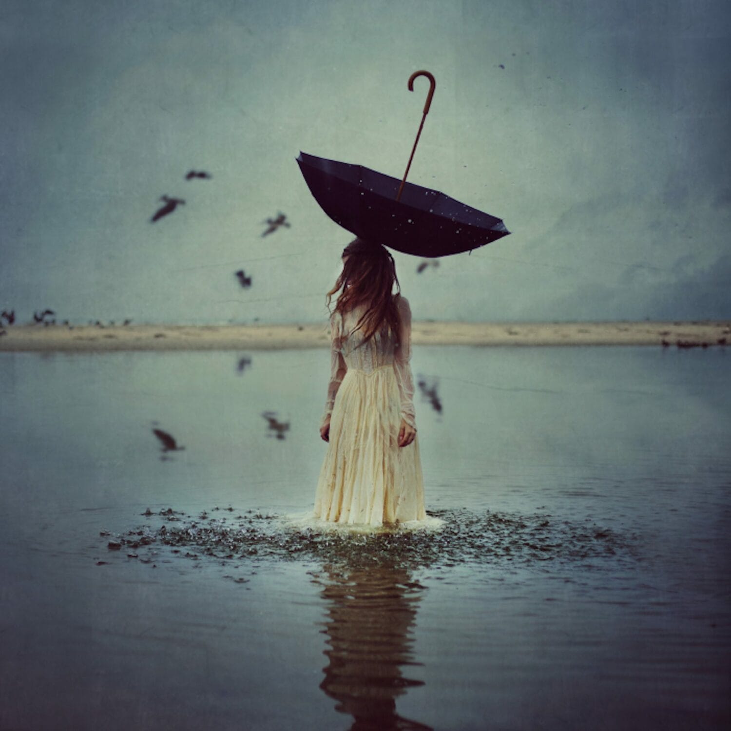 Brooke Shaden The World Above, 2011 Edition of 10 Photograph on Velvet Fine Art Paper 20 x 20 inches