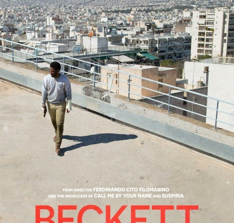 Beckett (2021). Película con John David Washington dirigida por Ferdinando Cito Filomarino