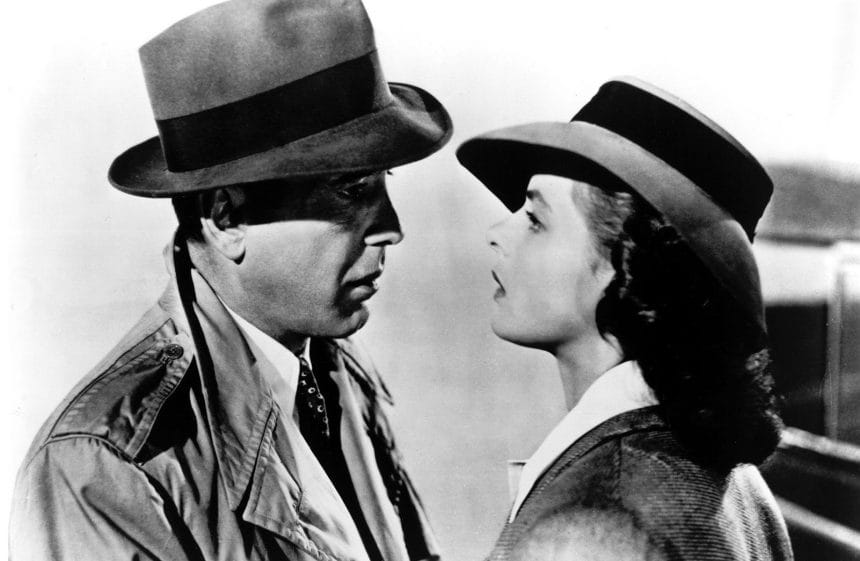Casablanca (1942). Una película de Michael Curtiz con Humphrey Bogart e Ingrid Bergman
