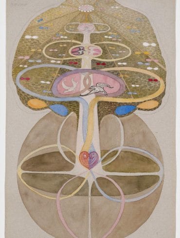 Hilma af Klint, Tree of Knowledge, No. 1, 1913–1915. Courtesy David Zwirner