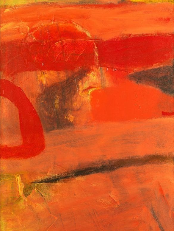 Albert Irvin (1922-2015) ECHOING RED | c.1965