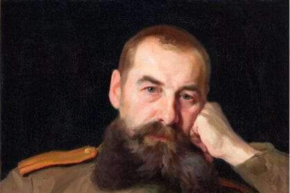 Valentin Aleksandrovich Serov (Russian, 1865-1911), Portrait of a Colonel. (Estimate on request from Department)