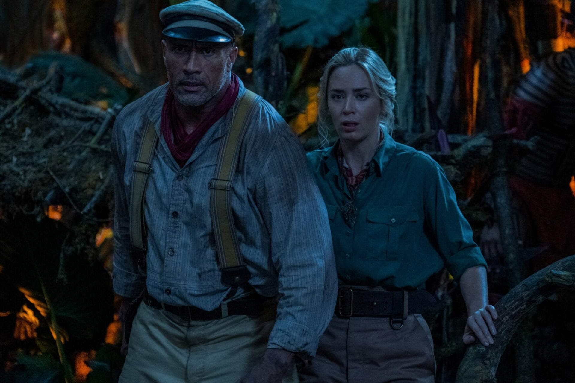 Jungle Cruise (2021). With Dwayne Johnson and Emily Blunt