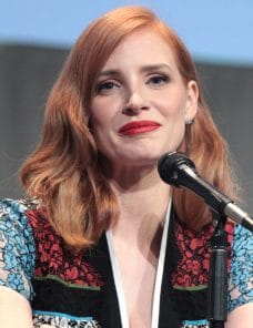 Jessica Chastain. De Gage Skidmore from Peoria, AZ, United States of America - Jessica Chastain, CC BY-SA 2.0, https://commons.wikimedia.org/w/index.php?curid=70315551