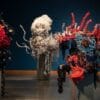 Margaret and Christine Wertheim and the Institute For Figuring. Coral Forest at Lehigh University Arts Galleries (PA). Their new commission, The Helsinki Satellite Reef, will be presented at Helsinki Biennial 2020. Photo courtesy LUAG by Stephanie Veto.