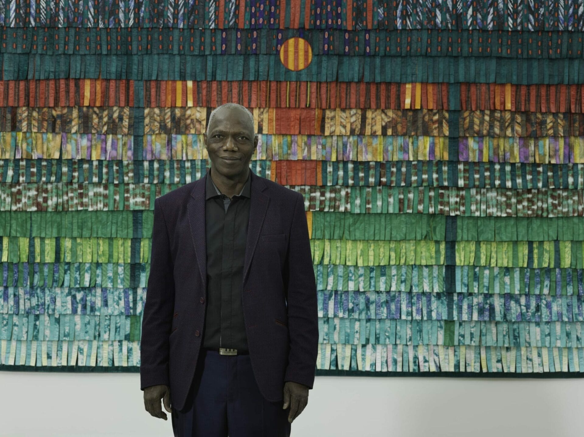 Abdoulaye Konaté, (2016). Courtesy the artist and Blain Southern, Photo Peter Mallet