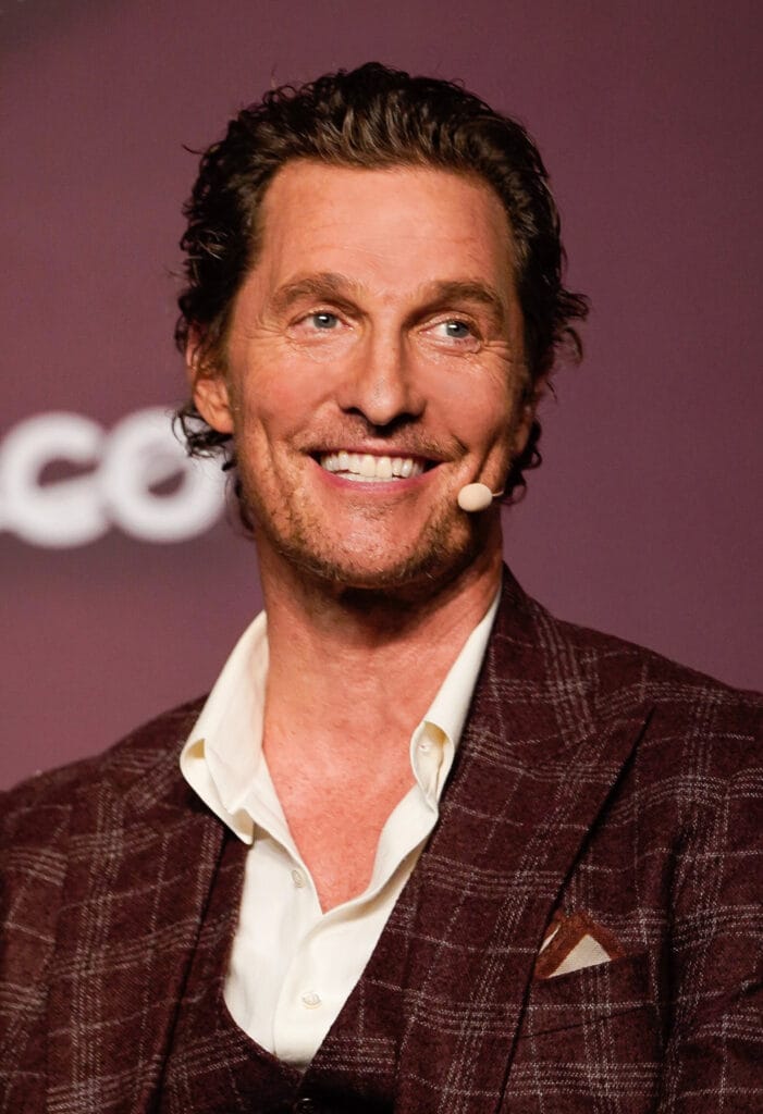 Matthew McConaughey. By All-Pro Reels from District of Columbia, USA - Flickr, CC BY-SA 2.0, https://commons.wikimedia.org/w/index.php?curid=97724492