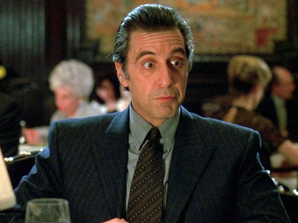 Al Pacino en Esencia de Mujer (1992)