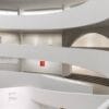 Installation view, Jennie C. Jones: Dynamics, Solomon R. Guggenheim Museum, February 4–May 2, 2022. Photo: David Heald © Solomon R. Guggenheim Foundation, 2022.