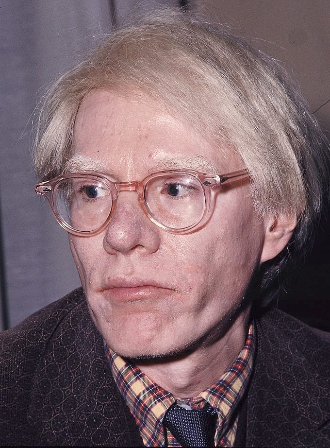 Andy Warhol in 1975