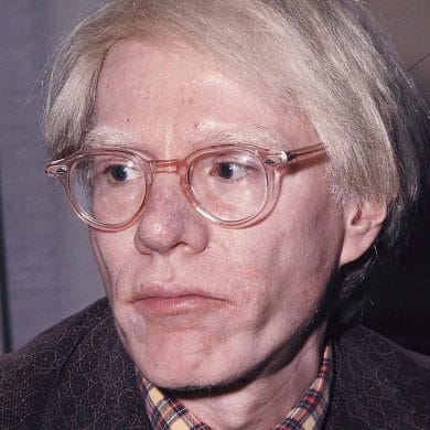 Andy Warhol en 1975