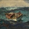 Winslow Homer (American, 1836–1910). The Gulf Stream, 1899. Oil on canvas, 28 1/8 x 49 1/8 in. (71.4 x 124.8 cm). The Metropolitan Museum of Art, New York, Catharine Lorillard Wolfe Collection, Wolfe Fund, 1906 (06.1234)
