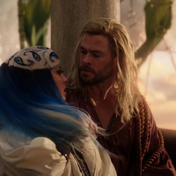 Crítica de Thor: Love and Thunder. Película con Chris Hemsworth