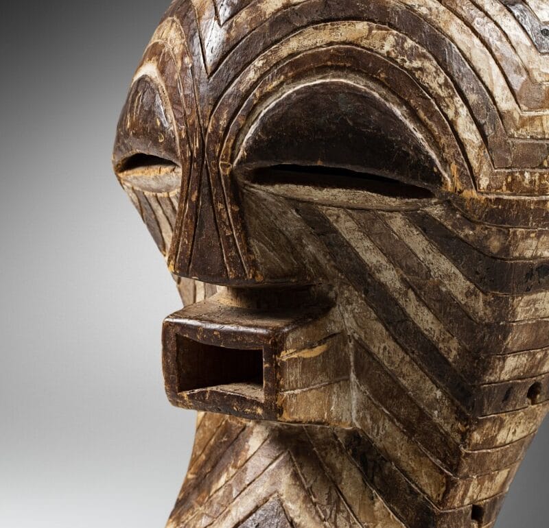 Important masque Songye provenant de l’ancienne collection de Billy Wilder