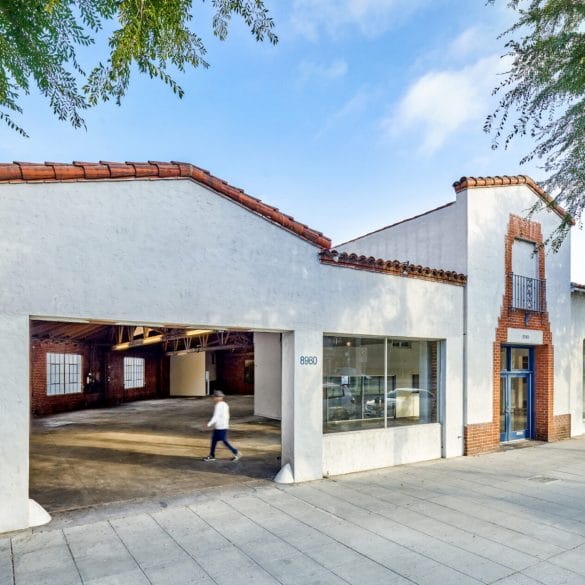 Exterior view, The site of Hauser & Wirth West Hollywood Courtesy Hauser & Wirth Photo: Don Schoenholz Photography (I) 2022