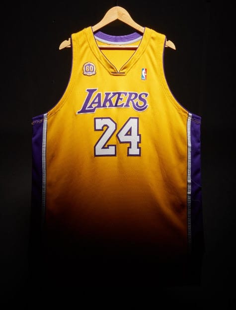 Kobe Bryant Game Worn Lakers Jersey from His Only MVP Season
