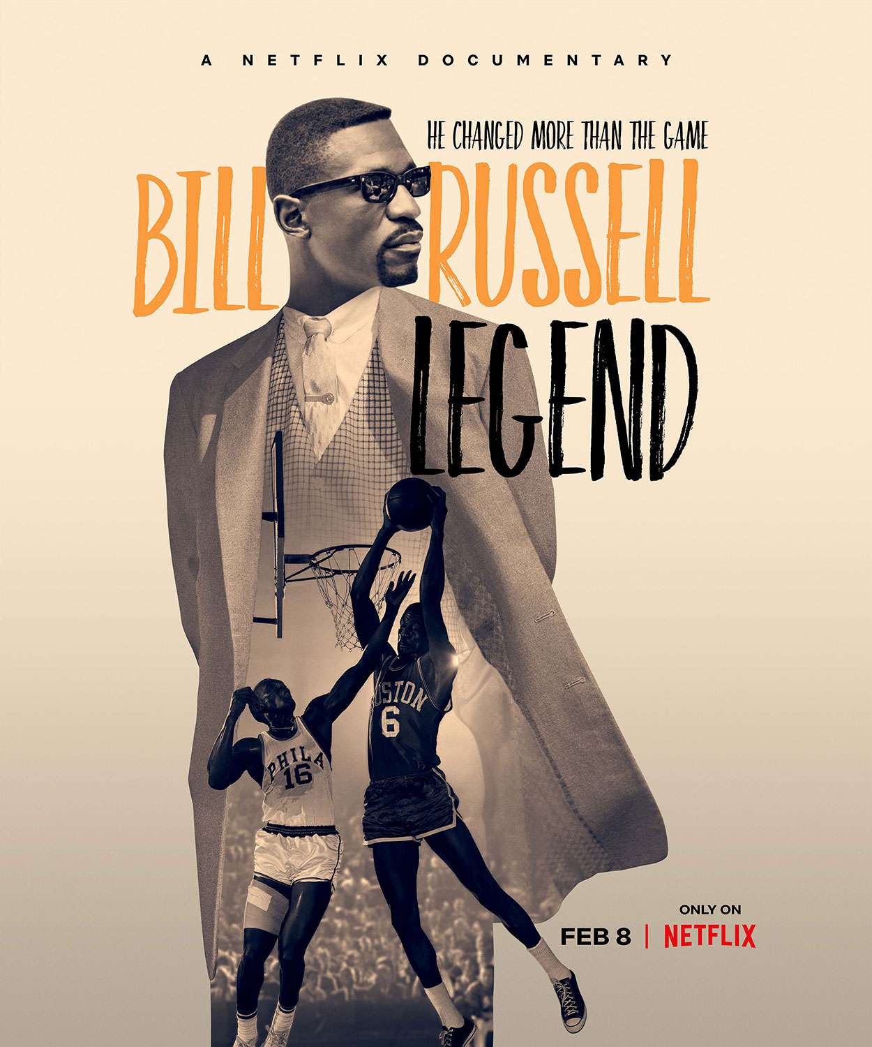 Bill Russell: Légende de la NBA documentaire netflix