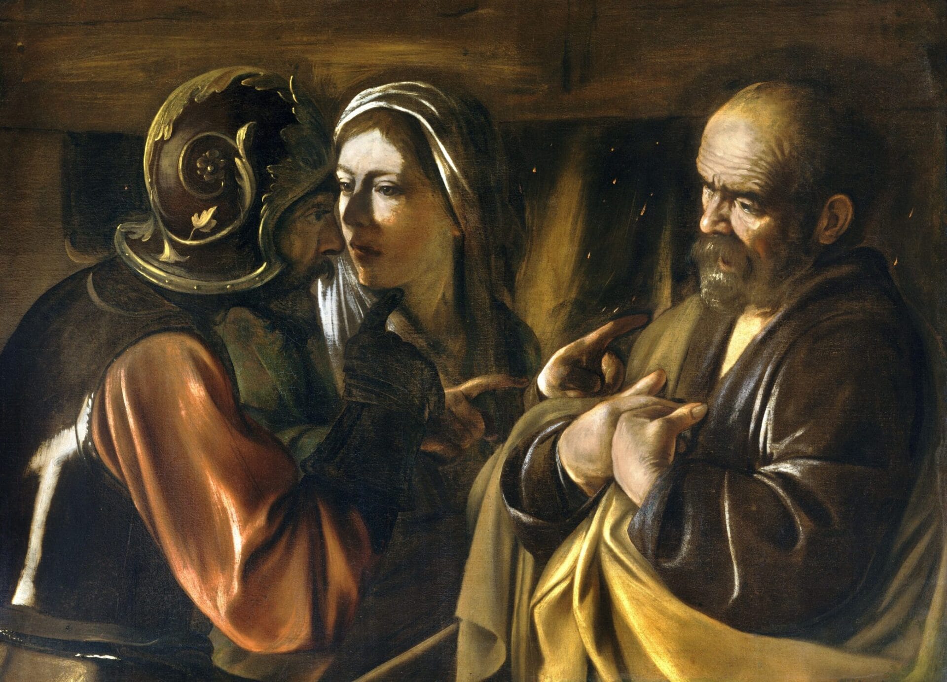 La Negación de San Pedro. Caravaggio