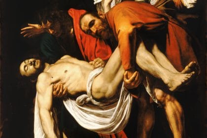 El Entierro de Cristo. Caravaggio