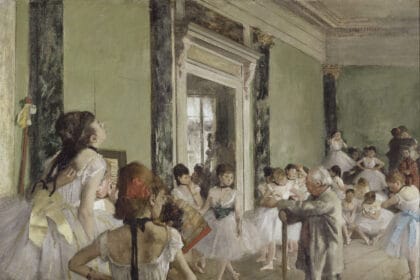 Edgar Degas. The Dance Class (La Classe de Danse), 1873–1876, oil on canvas