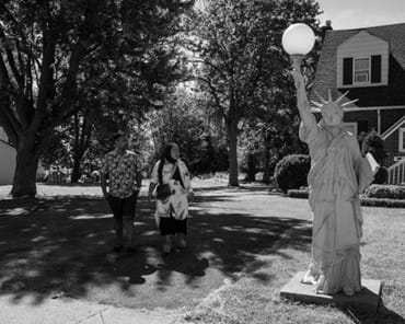 “Liberty” from the series "We Are Like Air: NYC" 2022. Courtesy of  Xyza Cruz Bacani.