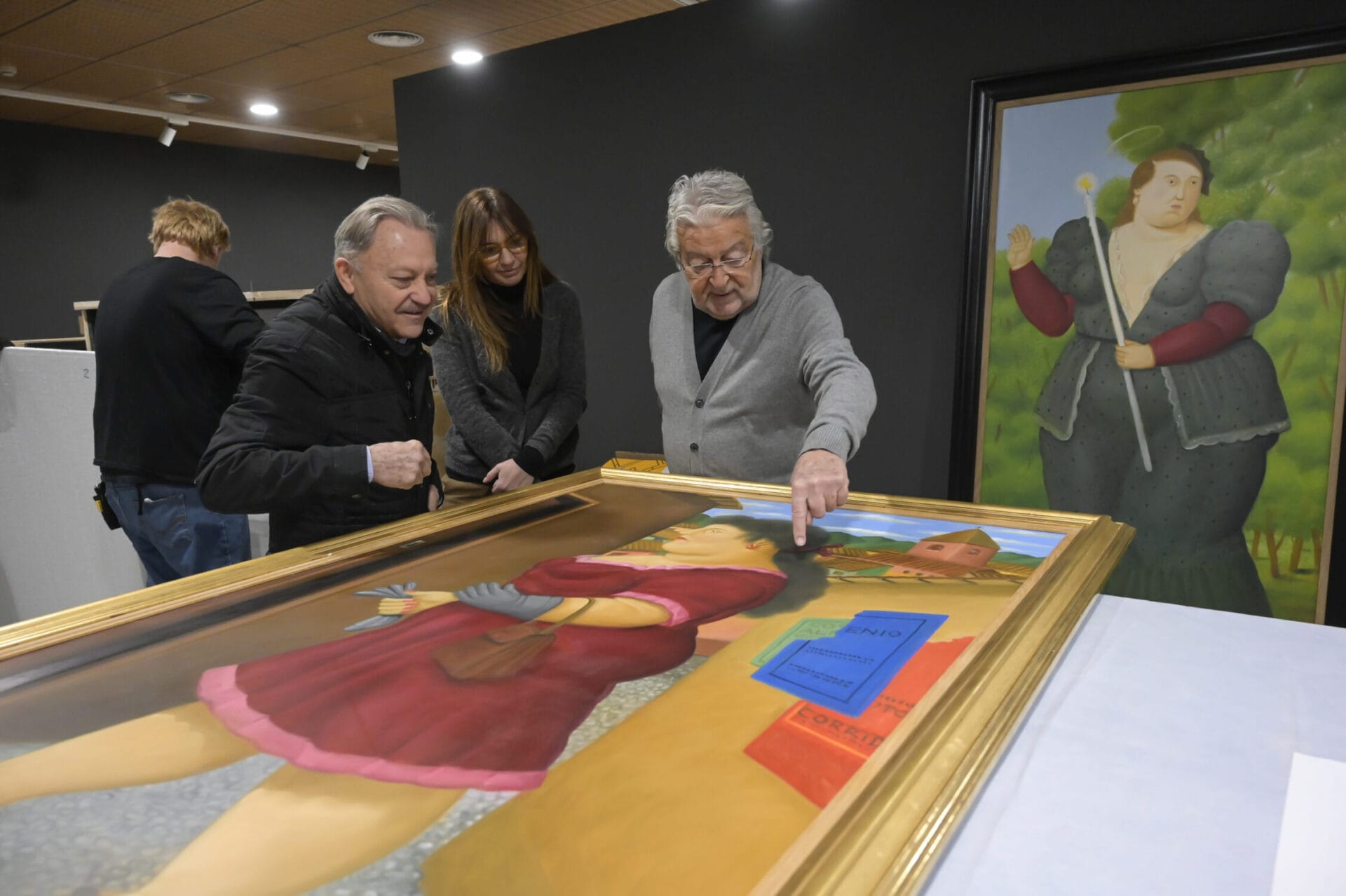 Las obras de Fernando Botero llegan a la Fundación Bancaja para su primera exposición retrospectiva en València