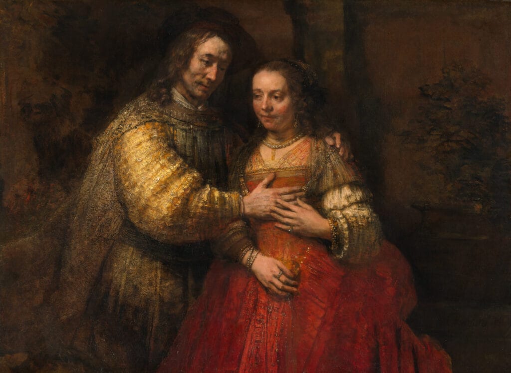 The Jewish Bride (c. 1665–1669), now housed at Rijksmuseum Amsterdam.