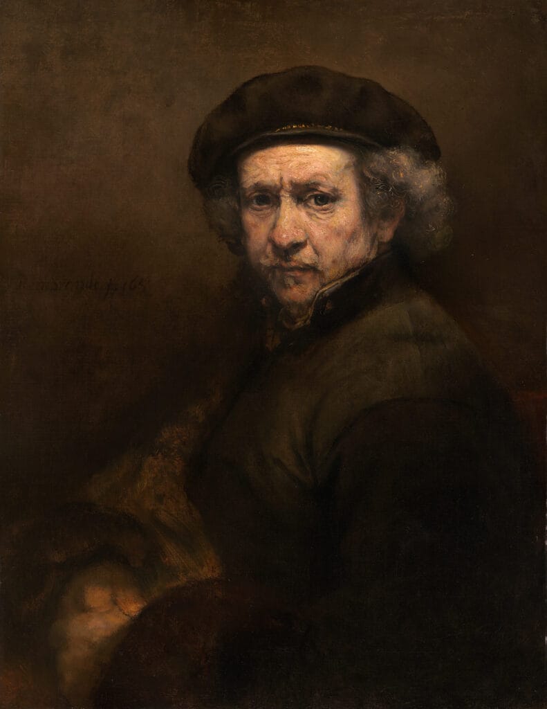 Rembrandt van Rijn - Autorretrato