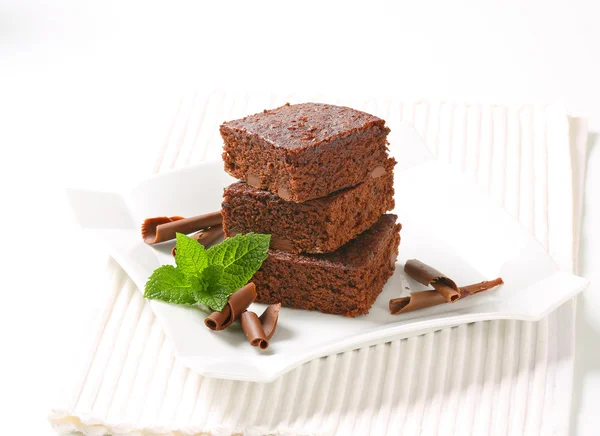 brownie au chocolat