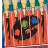 Coloured pencil drawings by Aaron Kasmin