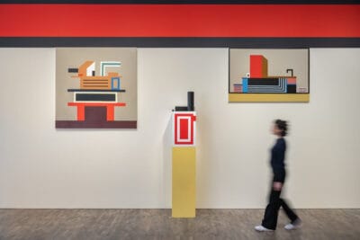Installation view, Nathalie Du Pasquier: LE CORBEAU ET LE RENARD, Apr 28 – May 25, 2023, Pace Gallery, London © Nathalie Du Pasquier