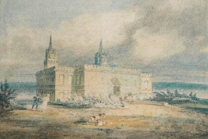 East Cliff Lodge, Ramsgate, the seat of Lord Keith, by J. M. W. Turner. Estimate: £30,000-50,000