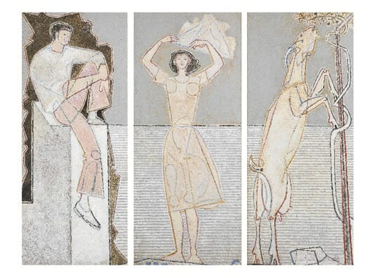 Summer Triptych by John Craxton sold for £343,300