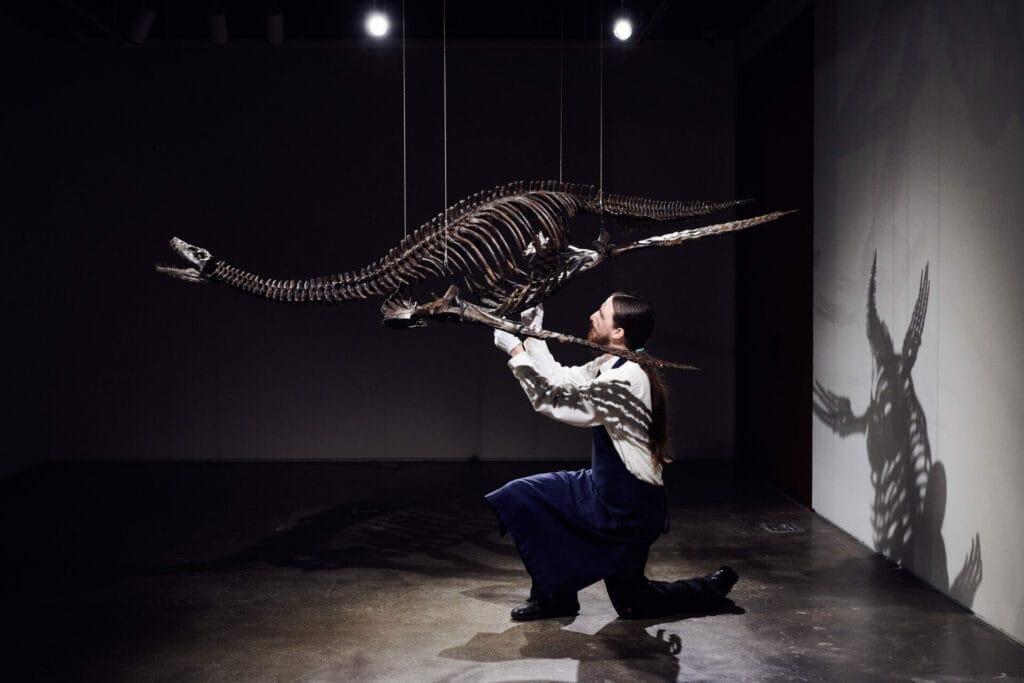 “Nessie” – Mounted Plesiosaur Skeleton, Estimate $600,000 - 800,000 (3)