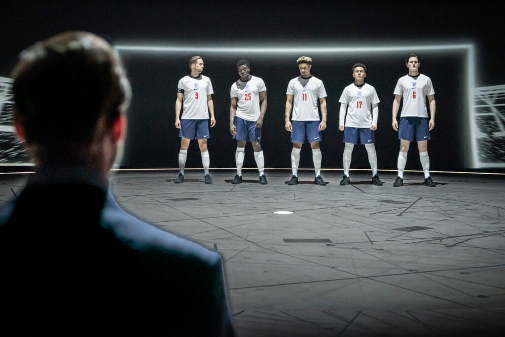 Dear England cast at the National Theatre