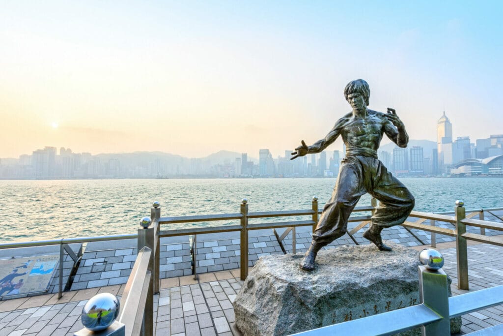 Hong Kong Tourism Board Never Before Seen Bruce Lee Statue to be 1