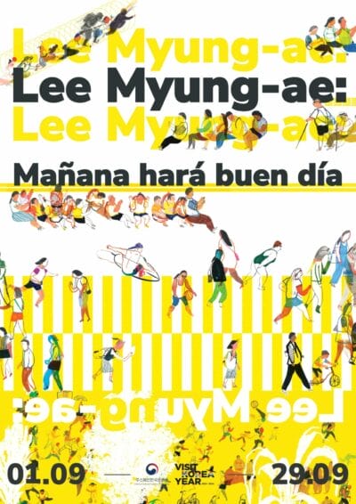 Lee Myung-ae, presenta la exposición: ¨Mañana hará buen día¨ en el Centro Cultural Coreano