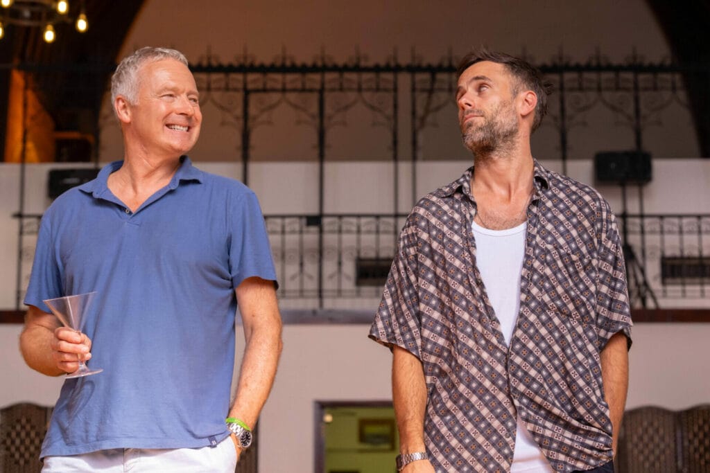 Rory Bremner and Jay Taylor Quiz UK Tour Rehearsal Images Photo credit Johan Persson 00717