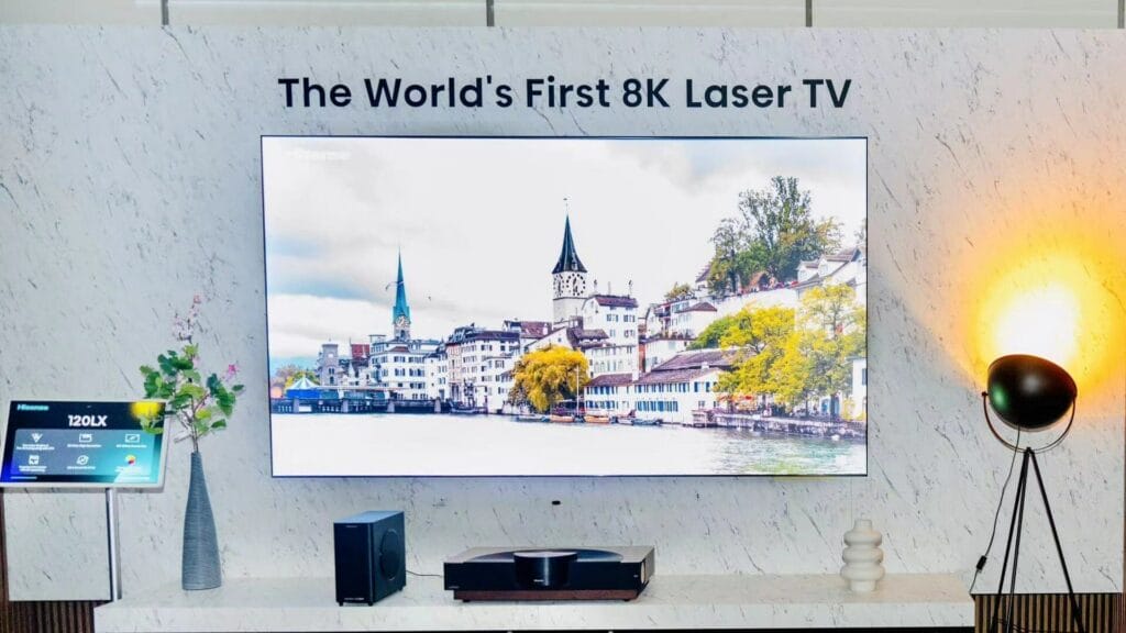 Hisense est à la pointe de l'innovation en matière de téléviseur laser pour un monde plus vert